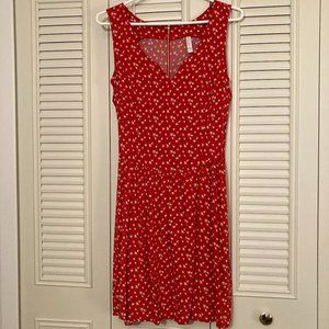 Xhilaration Star Print Sleeveless Summer Dress NWOT